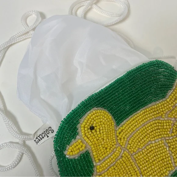 Beaded Duck Mini Coin Purse - Picture 15 of 16